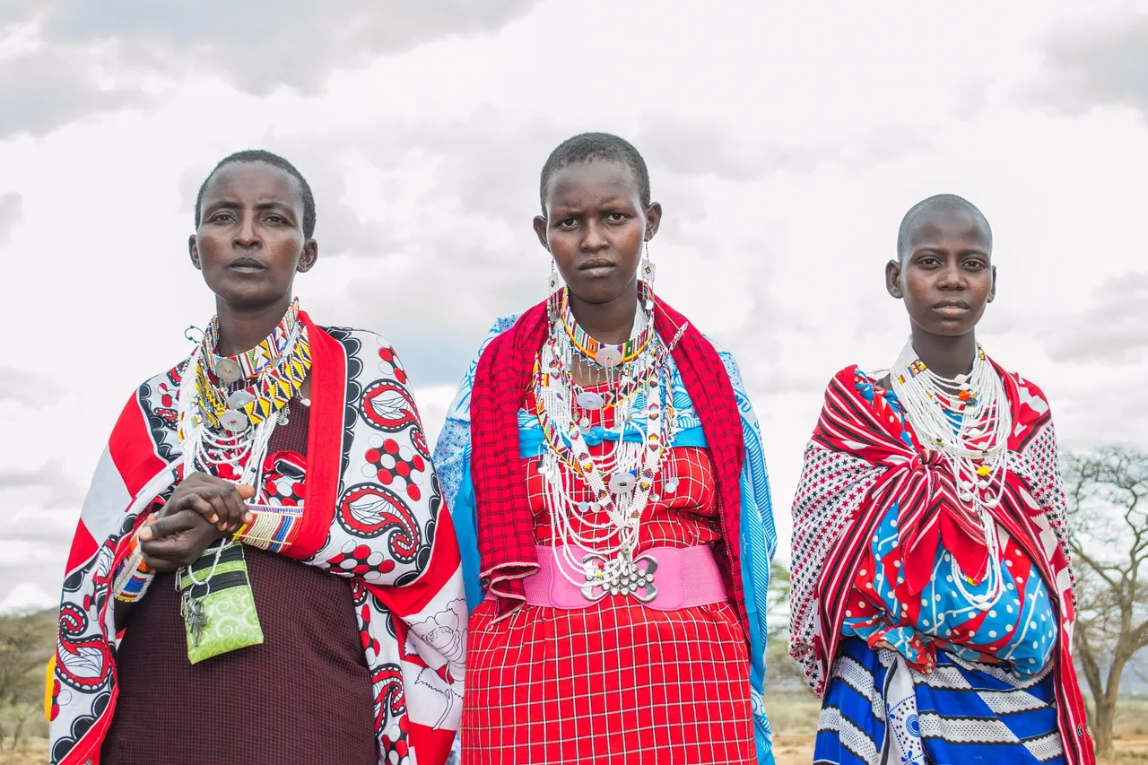 Maasai beadwork, made and sold by women’s cooperatives